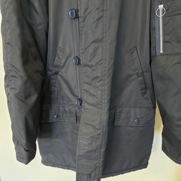 VTG 70s JC Penney Military Style N3-B Flight Jacket Parka Anorak Men's Sz M - Picture 4 of 15